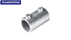 LUVA DE EMENDA EM ALUMÍNIO SEM ROSCA FLEXOR TRAMONTINA 1  