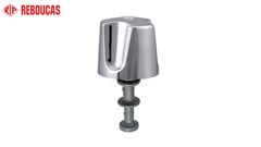 REPARO REBOUÇAS PARA REGISTRO PRESSÃO COM VOLANTE ABS CROMADO COM 12 PEÇAS