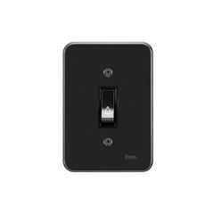 RADIAL LINHA POLAR PRETO PULSADOR CAMPAINHA 10A