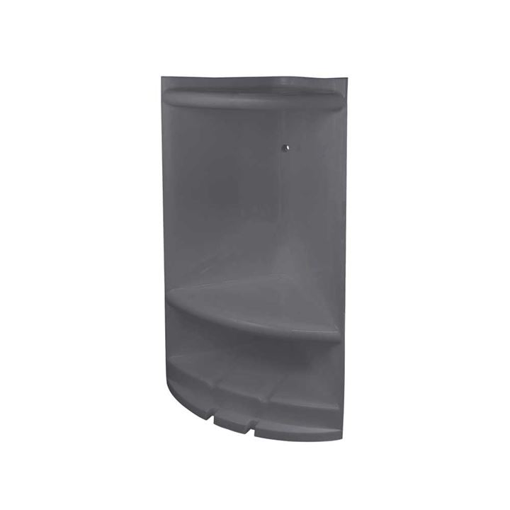 39229000 PORTA SHAMPOO PARA BANHEIRO ROOBUST CINZA | Almeida Distribuidor