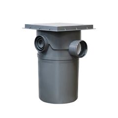 CAIXA DE GORDURA PLASTILIT PVC REFORÇADA COM CESTO PARA LIMPEZA 18L