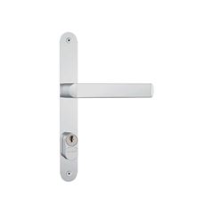 FECHADURA STAM ESTREITA 401/07 INOX 11MM CILINDRO BUZIOS 50MM