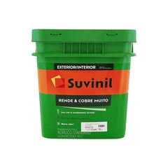 TINTA SUVINIL LÁTEX RENDE E COBRE MUITO FOSCO 15L BRANCO