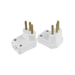 PINO MACHO SOPRANO GIGANTE 2P+T 10A 250V BRANCA