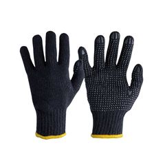 LUVA TRICOTADA THOMPSON PIGMENTADA LEVE PRETO