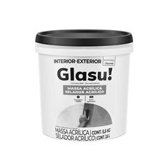 MASSA ACRÍLICA GLASU GALÃO C/5,5KG