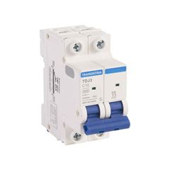 DISJUNTOR TRAMONTINA BIPOLAR DIN BRANCO C 10A