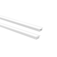 PERFIL PARA FITA DE LED VERTEX 24 EMBUTIR 9 X 24 X 3M BRANCA -TASCHIBRA