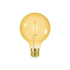 Lâmpada LED Taschibra Vintage G95 Âmbar 3W E27