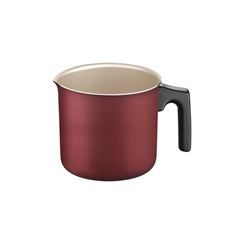 FERVEDOR TRAMONTINA TURIM EM ALUMÍNIO COM REVESTIMENTO INTERNO E EXTERNO EM ANTIADERENTE STARFLON MAX VERMELHO 12 CM 1,1 L