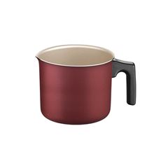 FERVEDOR TRAMONTINA TURIM EM ALUMÍNIO COM REVESTIMENTO INTERNO E EXTERNO EM ANTIADERENTE STARFLON MAX VERMELHO 14 CM 1,7 L