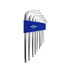 JOGO DE CHAVE ALLEN ABAULA BRASFORT 1,5 A 10MM LONGA 9 PEÇAS 