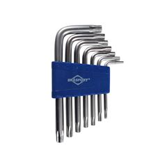 JOGO DE CHAVE TORX BRASFORT T10 A T40 7 PEÇAS