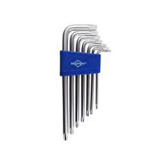 JOGO DE CHAVE TORX BRASFORT T10 A T40 LONGA 07 PEÇAS