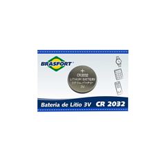BATERIA DE LITIO 3V BRASFORT CR2032