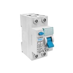 INTERRUPTOR DIFERENCIAL 2 POLO BRANCO ELGIN IDR 30MA 40A