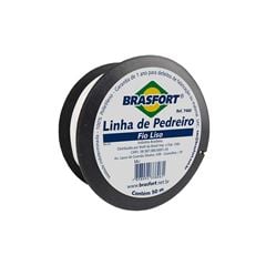 LINHA PEDREIRO LISA BRASFORT 1 FIO C/50MTS 