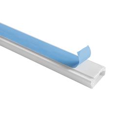 BARRA CANALETA SISTEMA X TRAMONTINA 20MM X 10MM X 2M BRANCO COM DIVISÓRIA COM ADESIVO