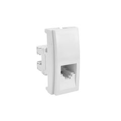 SOPRANO LINHA ÁTRIA MÓDULO TOMADA RJ45 CAT5E BRAVA, DUALE UP, ATRIA, SS IRIEL 