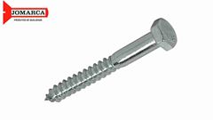 PARAFUSO SEXTAVADO SOBERBA ZINCADO JOMARCA 3/16X55MM C/200