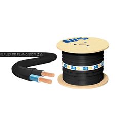 CABO PP FLEXÍVEL SIL  2X4.00MM² 500V BOBINA COM 400 METROS