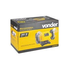 MOTO ESMERIL 360W VONDER PARA USO PROFISSIONAL 220V