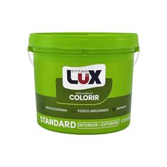 TINTAS LUX COLORIR INTERNA E EXTERNA GALÃO 3,0L AMARELO FALESIA