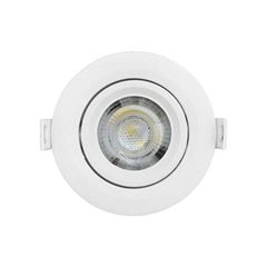 SPOT DE LED EMBUTIR REDONDO ELGIN ECOSPOT MR16 5W LUZ FRIA 6500K 400 LÚMENSBIVOLT