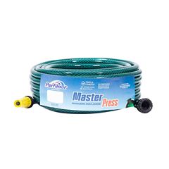 MANGUEIRA JARDIM PERFILNOR MASTERPRESS TRANÇADA VERDE ROLO C/10M
