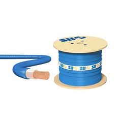 CABO FLEXÍVEL SILNAX  10MM² 0,6/1 KV AZUL HEPR 90°C BOBINA COM 700 METROS