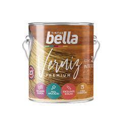 VERNIZ TINTAS BELLA INCOLOR GALÃO 3,0L