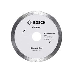 DISCO DIAMANTADO BOSCH CONTINUO 110MM X 20MM