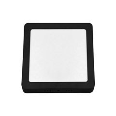 PAINEL DE LED ELGIN EMBUTIR QUADRADO 24W LUZ QUENTE 3000K PRETO BIVOLT