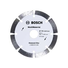 DISCO DIAMANTADO BOSCH SEGMENTADO 110MM X 20MM