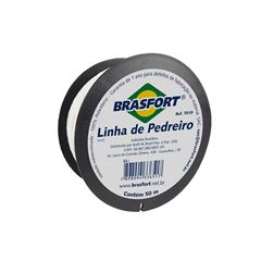 LINHA PEDREIRO LISA BRASFORT C/50MTS 