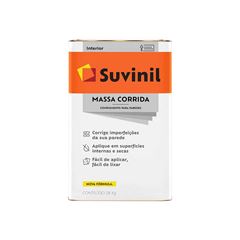 MASSA CORRIDA SUVINIL LATA 18L COM C/25KG