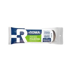 ROLO PARA PINTURA ROMA ESPUMA CINZA 23CM SEM CABO