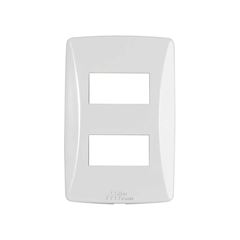 MEC-TRONIC LINHA PETRA BR PLACA 4X2 2 MÓDULOS DISTANCIADOS