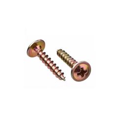 PARAFUSO PARA MDF CHAVE PHILIPS BICROMATIZADO CABEÇA FLAGEADA JOMARCA 4,0X16MM C/500