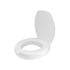 ASSENTO MEBUKI SANITÁRIO ELEVADO SLIM 7,5CM BRANCO