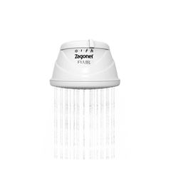 CHUVEIRO ELÉTRICO ZAGONEL FLUIR 4 TEMPERATURA 4400W 220V BRANCO
