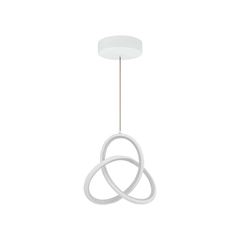 LUMINÁRIA PENDENTE LED TASCHIBRA CATAR BRANCO 15W 3000K