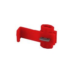 CONECTOR DE DERIVAÇÃO PLÁSTICO 0.5-1.5MM² VERMELHO PACOTE COM 50 UNIDADE -DECORLUX