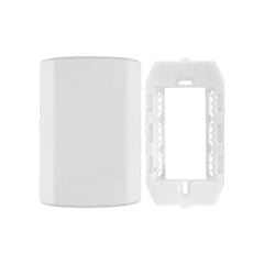 PLUZIE LINHA PLUZI BRANCA PLACA CEGA 4X2 C/SUPORTE