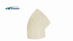 JOELHO 45 ESGOTO AMANCO  DN75