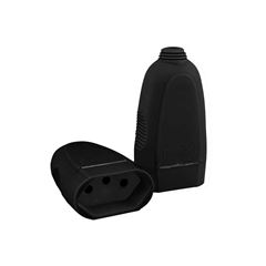 PINO FÊMEA PIAL LEGRAND PROLONGADOR 2P+T 10A PRETO