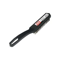 ESCOVA MANUAL DE AÇO COM CABO PLÁSTICO MAX 3X11 FILEIRAS ECONÔMICA