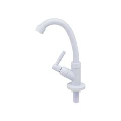 TORNEIRA INJETPLAST PARA LAVATÓRIO MESA BICA MÓVEL 1198 1/4V 1/2 C70 BRANCO