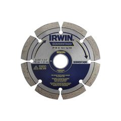 DISCO DIAMANTADO IRWIN SEGMENTADO SECO 110MM X 20MM