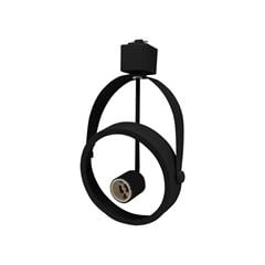 SPOT TRILHO ELETRIFICADO DISCO PIX AR111 PRETO